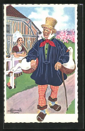 Carte postale artiste - carte,