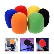  12 Pcs Bonnette De Micro Pare-brise Microphone Housse En Éponge Pour