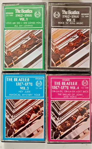 The beatles cassettes - beatles, audio