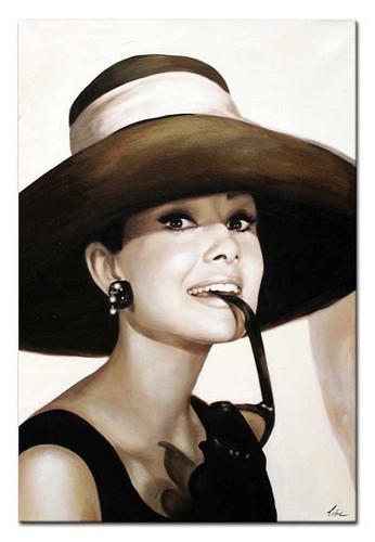 Audrey hepburn 90x60cm - hepburn,