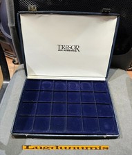 Coffret VIDE Médaillier  - 1 Plateau 24 Pièces 46 Millimètres Médailler