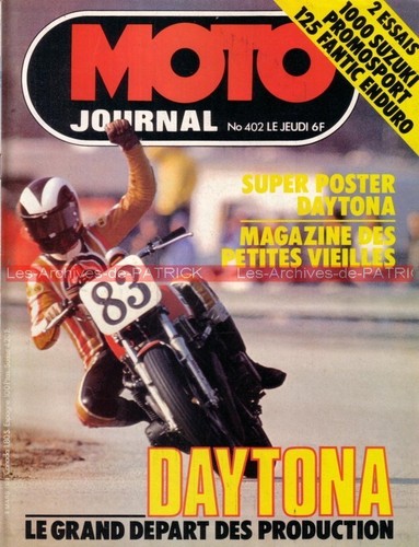 Moto journal 402 suzuki - moto,