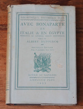AVEC BONAPARTE EN ITALIE & EN