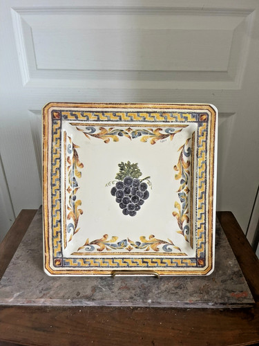 Ancien assiette décorative - ancien,