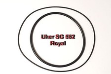 COURROIES SET UHER ROYAL  SG 562  MAGNETOPHONE A BANDE EXTRA FORT NEUF DE FABRIQ