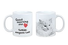 Tasse Turque Angora Avec Chat