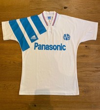 Maillot OM 1991 / 1992 Panasonic Jersey Maglia Camiseta Trikot T Shirt