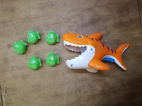 Silly snack shark toy piece - snack,