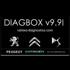 Diagbox 9.91 Logiciel  de Diagnostic Constructeur PSA Peugeot Citroën 