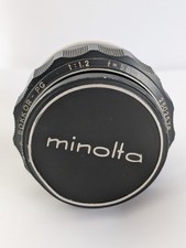  MINOLTA MC ROKKOR-PG 58MM F1.2 EARLY MODEL LARGE APERTURE LENS 