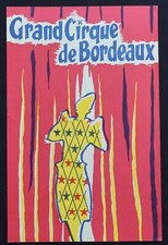 1953 programme grand cirque - programme,