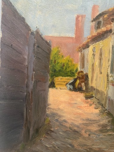 Huile signée delsaux - signée,