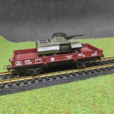 Jouef HO wagon plat court OCEM