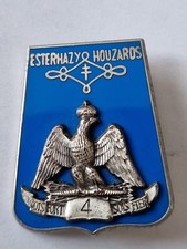 Insigne militaire 3° régiment de hussards 4° escadron antichars