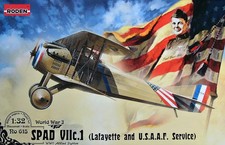 Kit D'Avion Modèle SPAD VII C.1 Lafayette Et USAAF 1/32