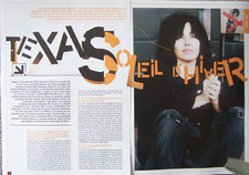 Texas, Soleil d'hiver ,3 pages french magazine , page photo ,