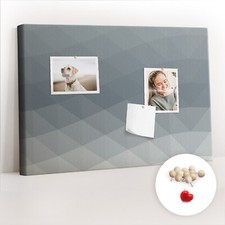 Décoratif Tableau d'affichage Tableau en liège 60x40 Anstraction de vagues