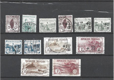 Lot timbres France oblitérés