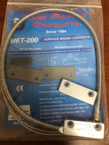 Tane alarme met 200 contact - met-200, de