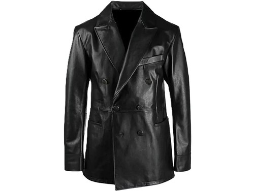 Veste blazer homme - en, cuir