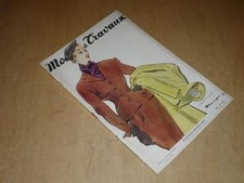 REVUE MODES & TRAVAUX N°620 AOUT 1952 PAQUIN Modes Couture Poupée Françoise