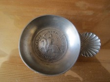 Cendrier coupelle étain