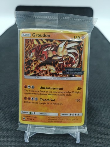 Groudon 168 promo stamp - 81/168,