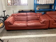 Canapé en cuir Roche Bobois modèle Greenwich 3 places Convertible