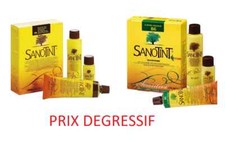 SANOTINT Kit Coloration cheveux 125 ml Teinte 0 à 99 Couleurs VEGAN Plante Natur