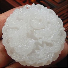 Blanc chinois jade naturel - blanc,