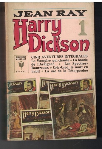 Harry dickson jean ray - -,