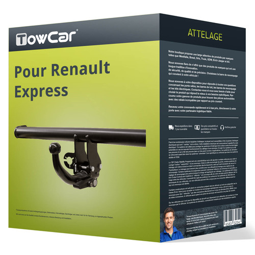 Attelage pour renault express - pour,