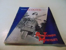 Revue Technique Motocycliste N° 61 1953 scooter TERROT ETUDE SPEED