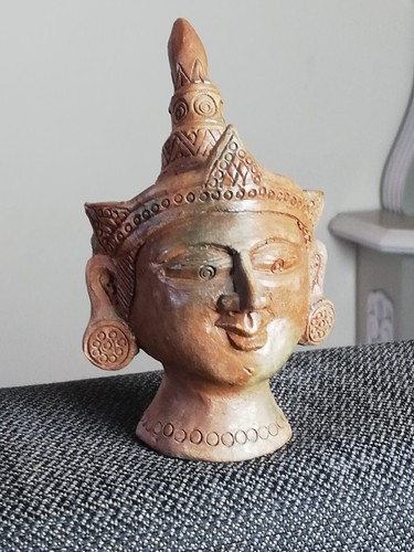 Statuette ancienne terre - statuette,