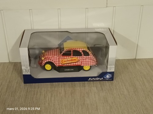 Solido citroen 2cv cochonou - citroen,