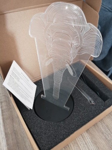 Lampe elephant - lampe, 3d