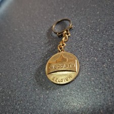 Porte clé, années 60, CHOCOLATH BELGIUM Confiserie "BOWLING" (Chocolat)