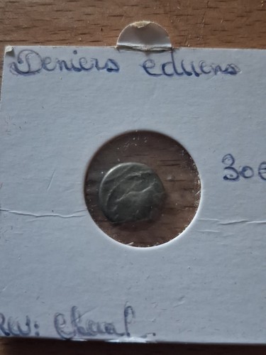 Monnaie gauloise denier eduens - gauloise,