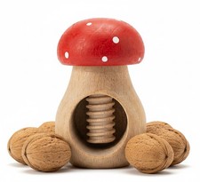 Casse noix bois champignon - casse-noix,