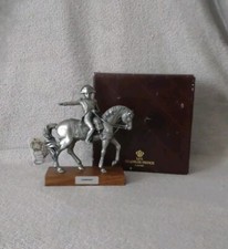 Figurine LES ETAINS DU PRINCE L'Empereur à cheval Baches