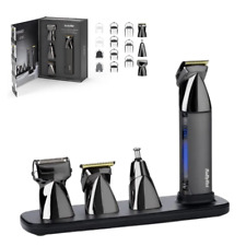 Tondeuse Multi-usages Lames Titane Cheveux Barbe Corps Nez Oreille 100% Étanche