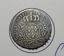 France, Louis XV, 1/10 Écu