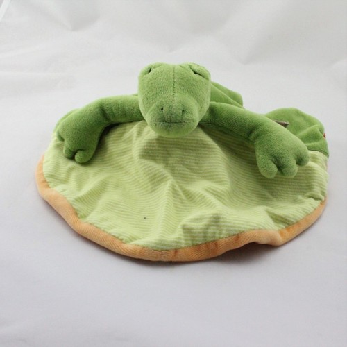 Doudou plat crocodile élan