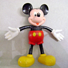Grande Figurine flexible Mickey Mouse WALT DISNEY Masudaya COLLECTION