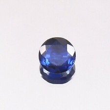 0,80 CT Saphir Bleu De Ceylan
