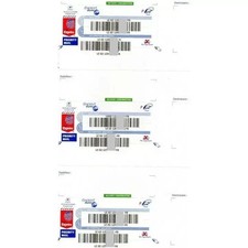 LOT 12 étiquettes EXPORT SUIVI Sticker international LA POSTE