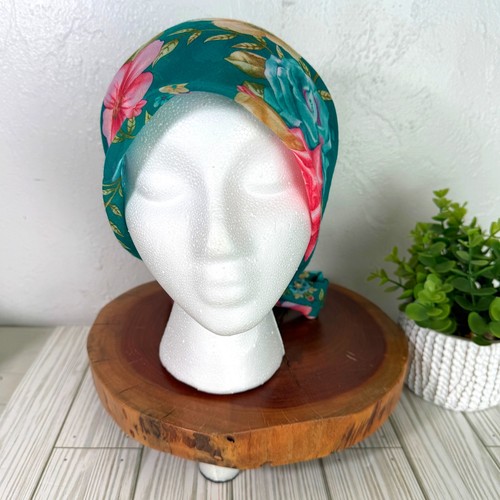 Fidan green floral hair cover - floral,