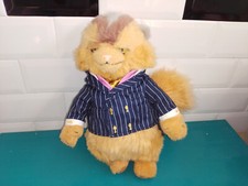 21.09.18.1 Peluche Chat Monsieu Mr Blindard Les furets.com pub 28cm