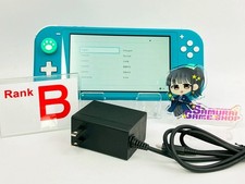 Nintendo Switch Lite Turquoise Blue B Rank Console & AC Adapter 1Day Ship 2674