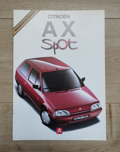 Catalogue citroën spot - citroën, ax